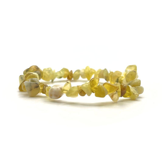 Bracelet chips - Opale jaune