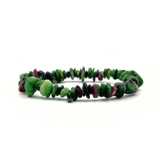 Bracelet chips - Rubis Zoisite