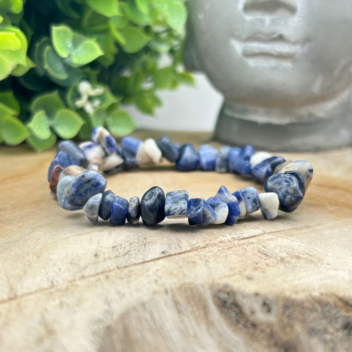 Bracelet chips - Sodalite