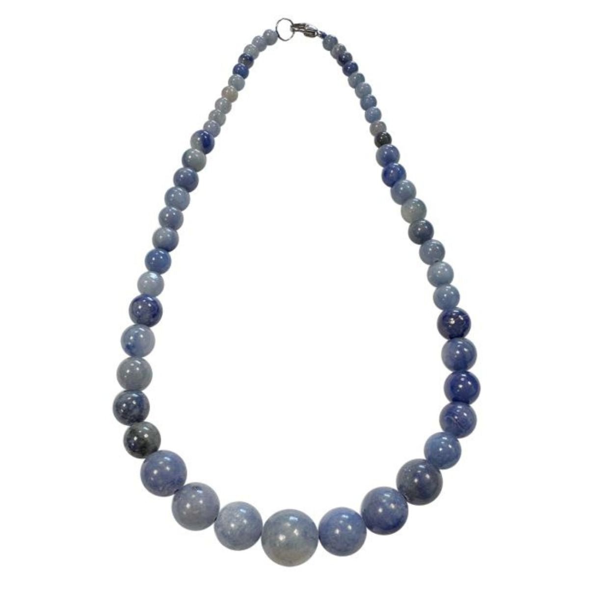 Collier Chute - Aventurine Bleue