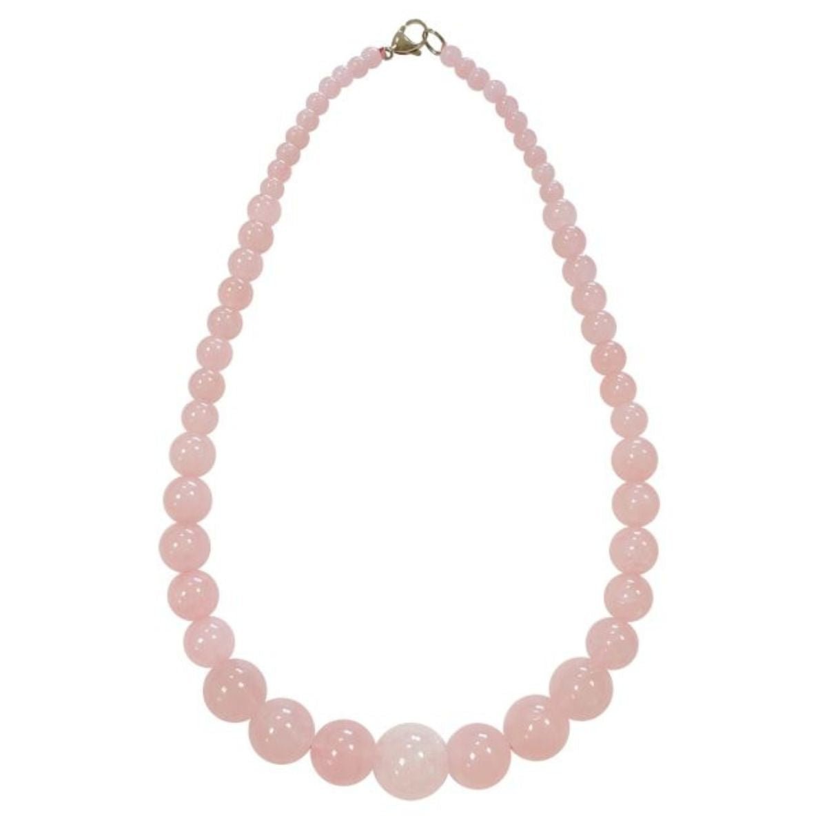 Collier Chute - Quartz Rose