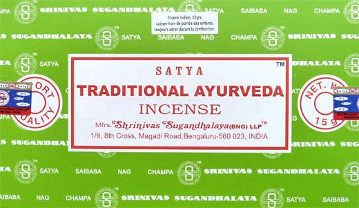 Encens Satya - Traditional Ayurveda