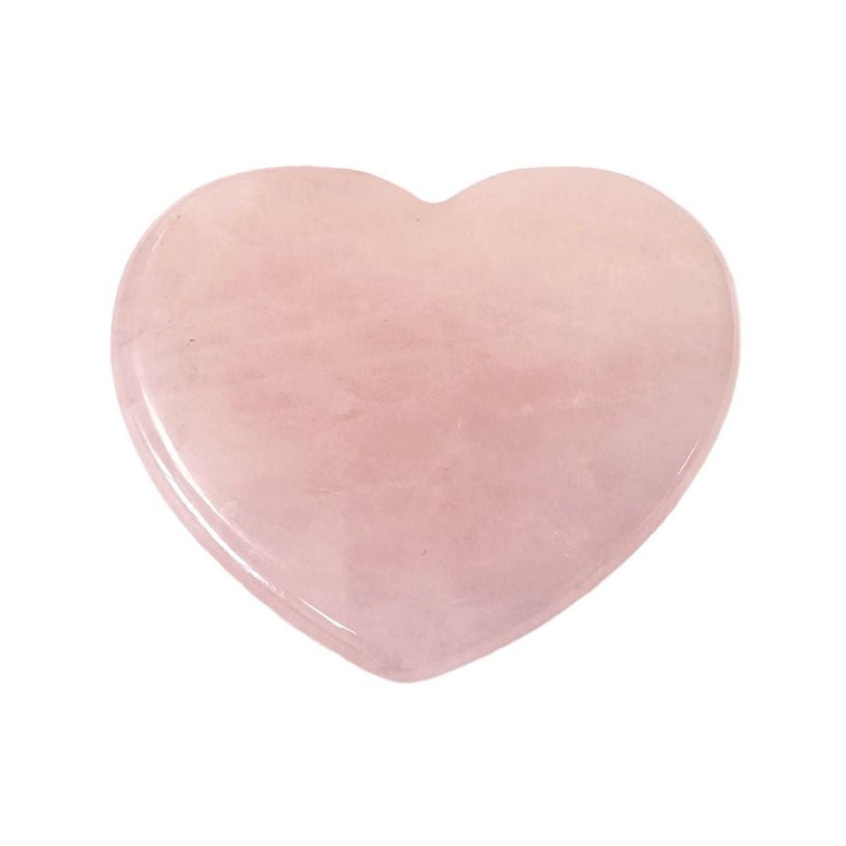 Massage Gua Sha Coeur - Quartz Rose